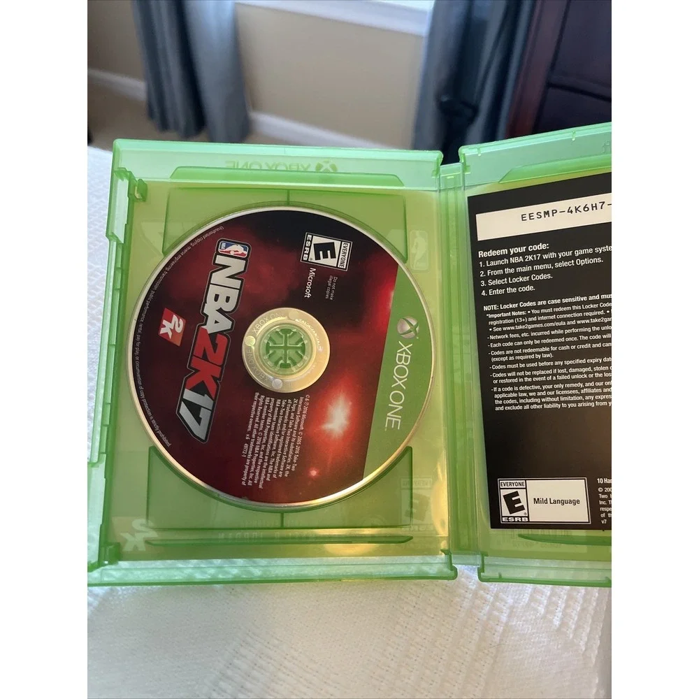 Paul George NBA 2K17 (Microsoft Xbox One, 2016) Game (Drew)